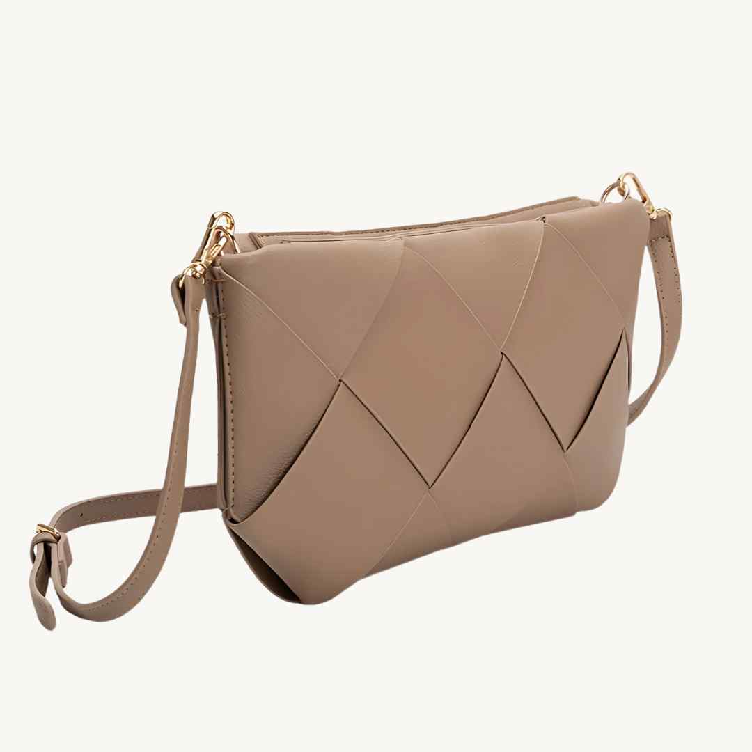 crossbody vegan bag convertible to oversized clutch