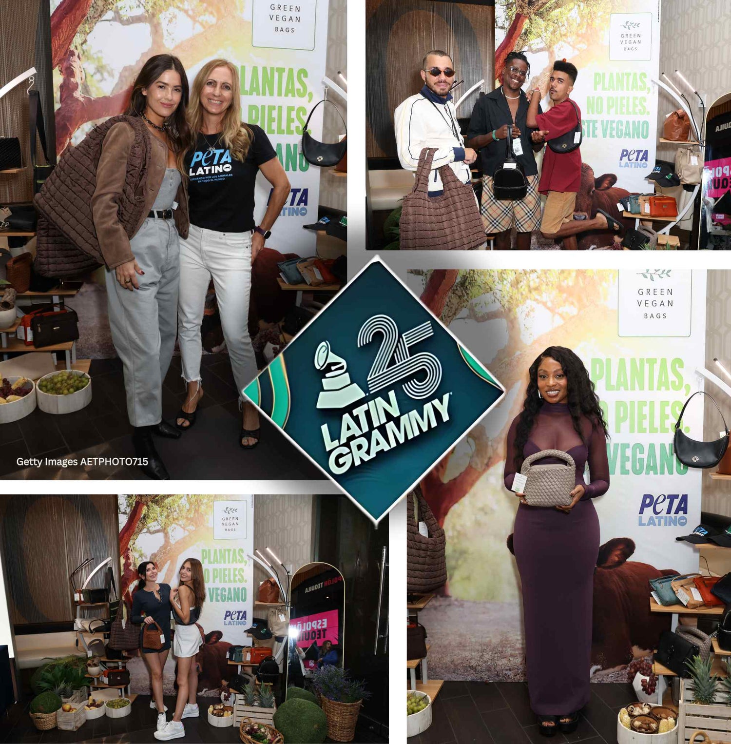 Green Vegan Bags at the Latin Grammy gift lounge