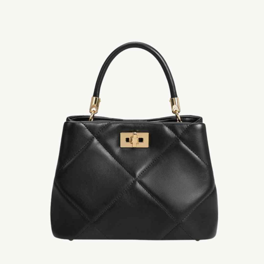 Blake top handle faux leather, vegan leather bags